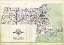 Index Map, Massachusetts State Atlas 1891